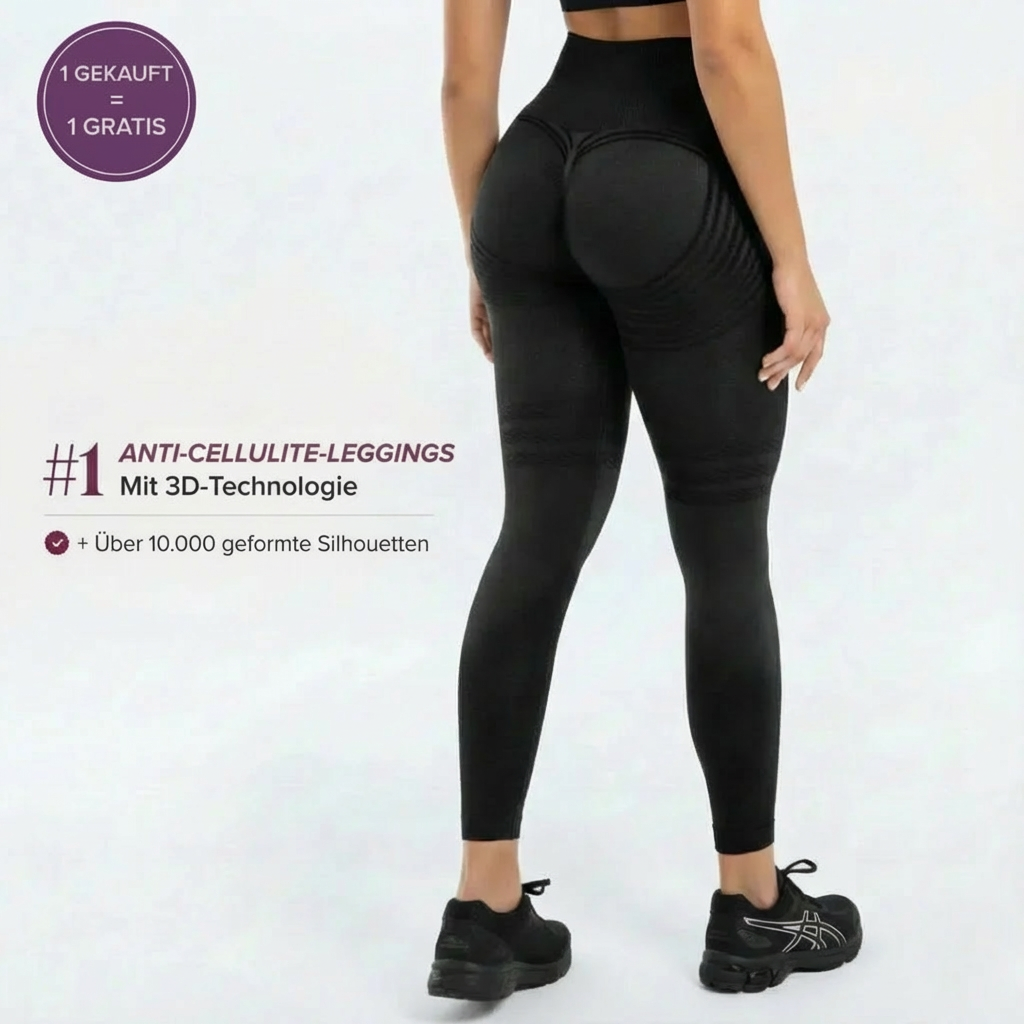 3D Straffende Leggings – Anti-Cellulite