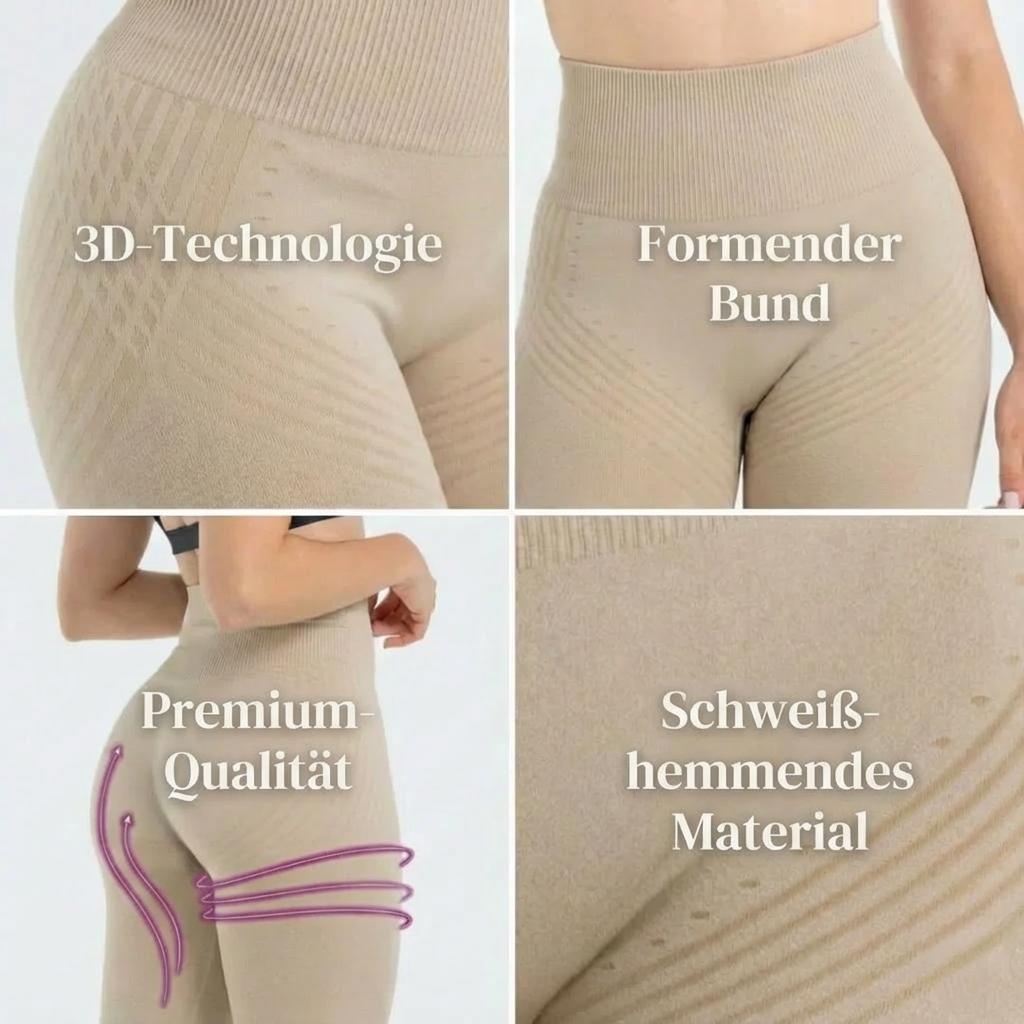 3D Straffende Leggings – Anti-Cellulite